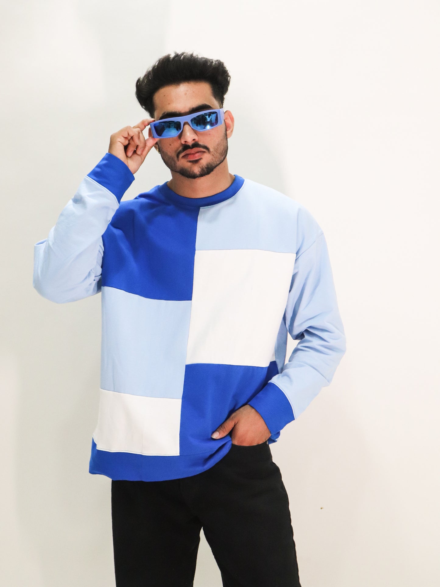 Colorblock sweatshirt