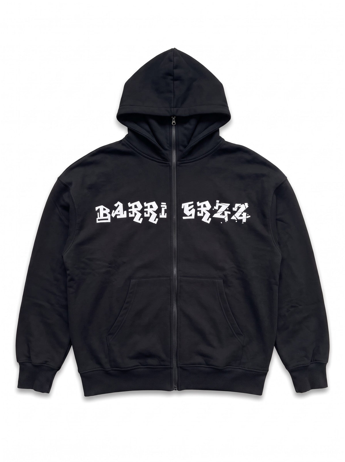 BARRIERZZ Ninja – Oversized Balaclava Zip-Up Hoodie