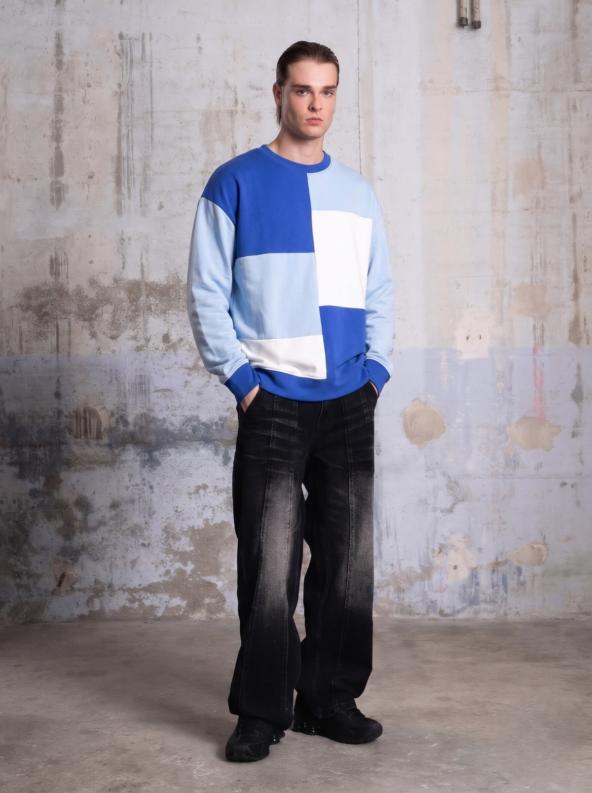Colorblock sweatshirt
