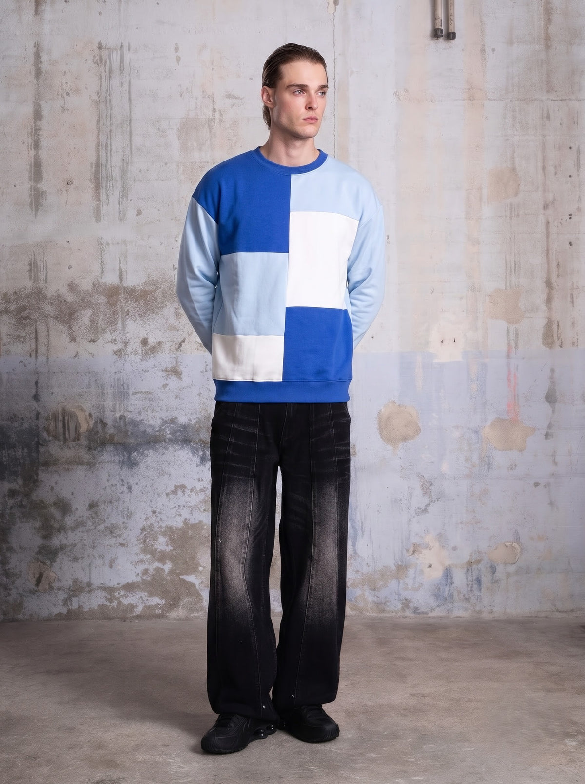 Colorblock sweatshirt
